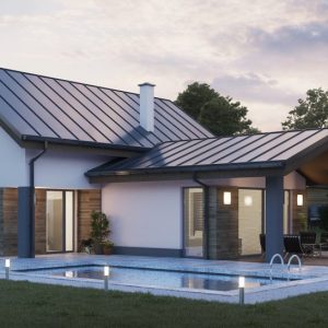 Pasívny dom so sedlovou strechou | woodhouse.sk