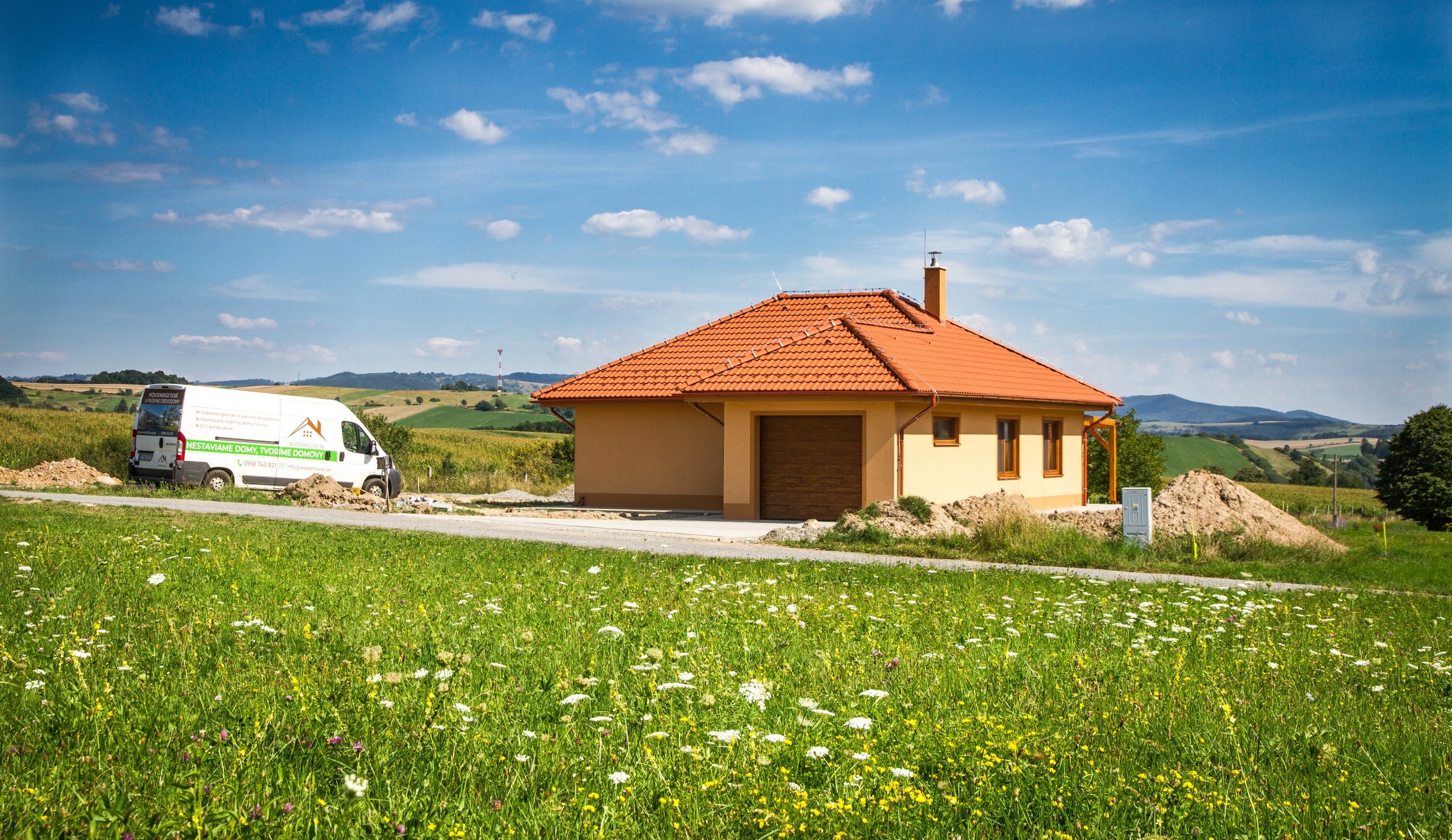 Nízkoenergetický dům - realizácia - woodhouse.sk